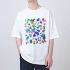 R☆worldのカラフルクリスタル Oversized T-Shirt