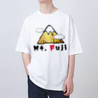 レアレアコクアのいいことありそう! 金運シリーズ　(富士山　Mt.Fuji) オーバーサイズTシャツ