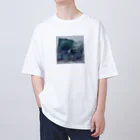 muguroの宝石シリーズ 鉱物 フローライト Oversized T-Shirt