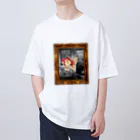 Picture Frameの額縁:金魚 オーバーサイズTシャツ