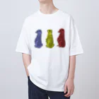 昆布しょうゆのMeerkat 3 オーバーサイズTシャツ