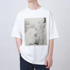 うめみやの冬眠部屋の狼の遠吠え Oversized T-Shirt