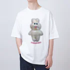 むにゅのおはなピンクのプクプク Oversized T-Shirt