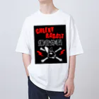 CHEEKY RABBITのサツマニアン02_CheekyRabbit_爆音炸裂 Oversized T-Shirt