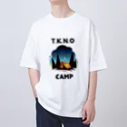 木曜日のパオんのtkno オーバーサイズTシャツ