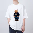 ことぷん の こぜにかせぎのはとふろーれん前面 Oversized T-Shirt