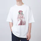 _mielpapillon_のお茶会 オーバーサイズTシャツ