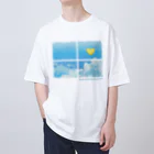 空木ろくのグッズ屋のemo窓　元気 Oversized T-Shirt