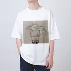 バーニング×バニー　ら太朗ショップのバーニング×バニー　ラビ Oversized T-Shirt