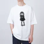 いゝんてふのローポリもの子 オーバーサイズTシャツ