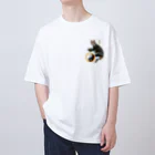 キジトラ商会の太猫拳　両面プリント Oversized T-Shirt