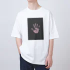 muffin_de_suの手 Oversized T-Shirt