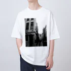 青猫亭の街角フォト  Bruxelles Oversized T-Shirt