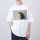 ubatamanoyumeのMushroom  オーバーサイズTシャツ