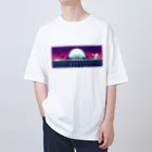 いちぼ君のお店のICHIBO-SynthWave Oversized T-Shirt