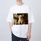 いぬいぬいぬの老犬は世界で一番素晴らしい Oversized T-Shirt