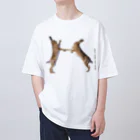 AngelRabbitsのWISH YOU WERE HARE オーバーサイズTシャツ