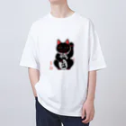 SUNSET STUDIOの縁起物　招き猫 オーバーサイズTシャツ