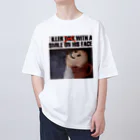 RAF NERDのILLER D**S WITH A SMILE ON HIT FACE Oversized T-Shirt