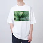 TATTUの花壇の植物 オーバーサイズTシャツ