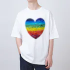 nissyheartのマルカツハート Oversized T-Shirt