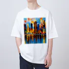 okada_labのCITYSCAPE Oversized T-Shirt