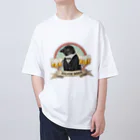 Icchy ぺものづくりのビールぺんぎん Oversized T-Shirt