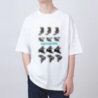 peco_peco_opecoのhesoten オーバーサイズTシャツ