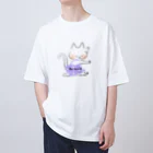 taiyakikoのねこバレリーヌ オーバーサイズTシャツ