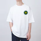 EWOKAITEMITAのお店のSmiling Flower オーバーサイズTシャツ