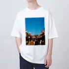 クリオネの写真の12:23の雷門前 Oversized T-Shirt