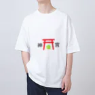 神風-KAMIKAZE-の神宮 -宝玉- オーバーサイズTシャツ