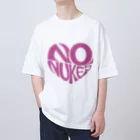Chou InoのNO NUKES HEART オーバーサイズTシャツ