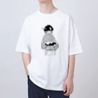 遠く静かな森の頬の虚無肉宣伝　2023年美少年展 Oversized T-Shirt