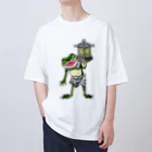 もむのふの爬虫類グッズやさんの天燈鬼トノサマガエルちゃん Oversized T-Shirt