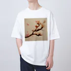 2024のAI「桜」Tシャツ（1） Oversized T-Shirt