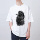 空色の猫-Solairononekoの子ガラス Oversized T-Shirt