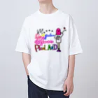 PkoLAND👑のWelcome to ぴーこらんど⭐️ オーバーサイズTシャツ