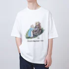 矢高あおいの【Prairie dog lover×Art】草原の少女たち オーバーサイズTシャツ