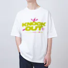 KNOCKOUTJROCKのKNOCK OUT NEW LOGO オーバーサイズTシャツ