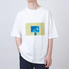 narumiのバスケットゴール　朝 オーバーサイズTシャツ