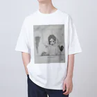 buchinecoの気圧病 Oversized T-Shirt