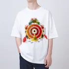 『NG （Niche・Gate）』ニッチゲート-- IN SUZURIの誘拐迷子防犯防止善図h.t. Oversized T-Shirt