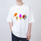 FRUITS CHOPPERのアイス天国 Oversized T-Shirt