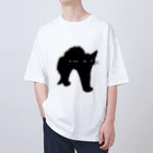 ミズモ雑貨店のNO HATE : ネコ オーバーサイズTシャツ