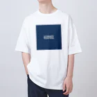 Σの#2e4b71／藍色 Oversized T-Shirt