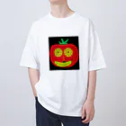 JSMMのピザの目トマト オーバーサイズTシャツ