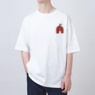 行間覗き見ちゃんのApple！！！ Oversized T-Shirt