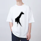 tomorebiのSunlight Giraffe オーバーサイズTシャツ