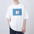 omabloのニワトリグッズ オーバーサイズTシャツ